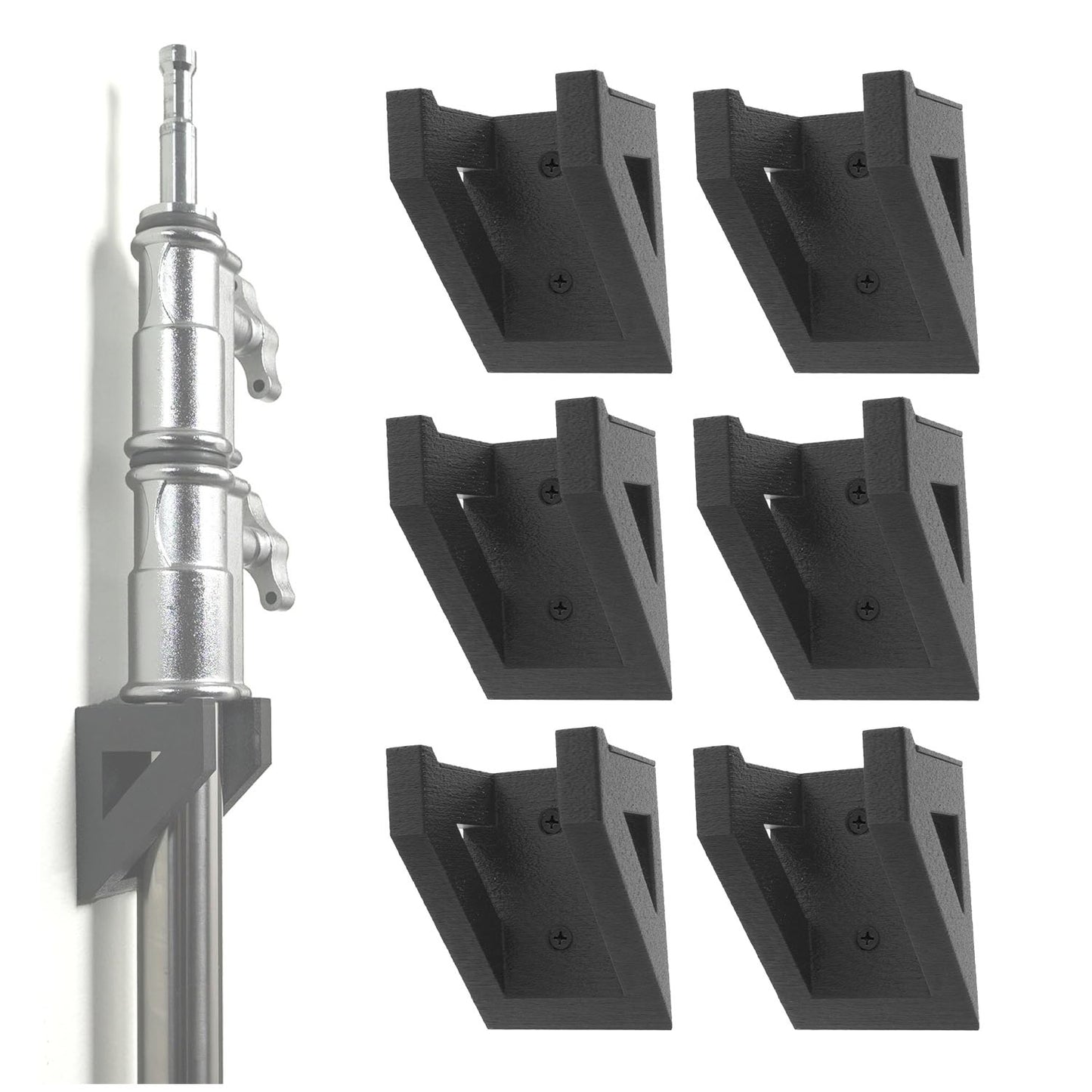 C Stand Wall Mount for Home Photo / Video Studios