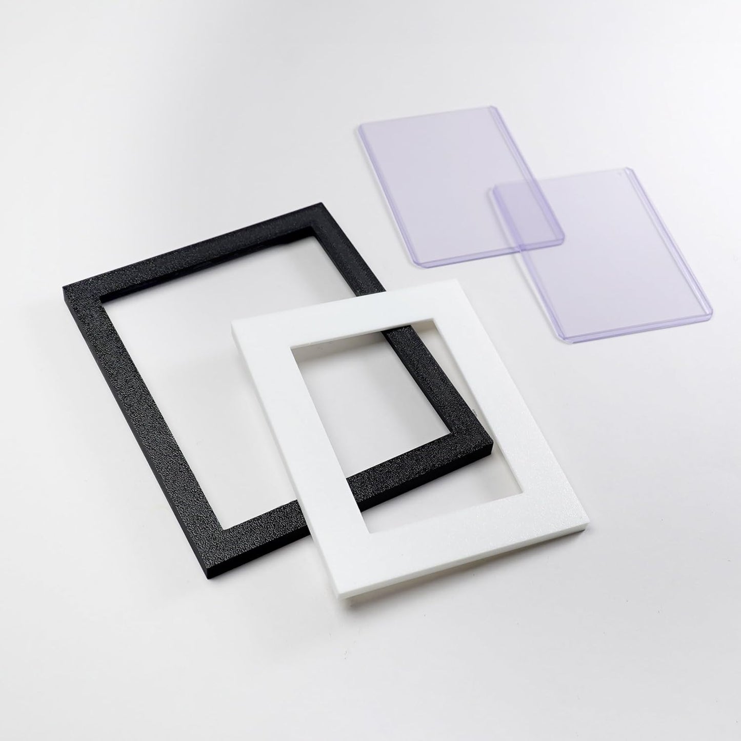 Trading Card Matte Art Frame -- Top Loader Protective Wall-Mountable & Standing Display Case