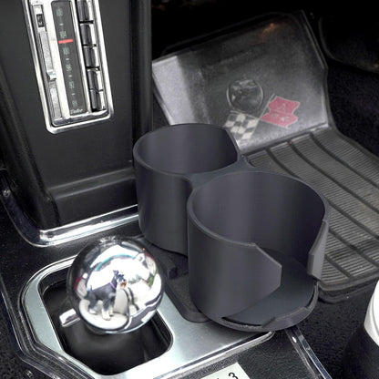 CT Auto Cup - Dual Cup Holder for Chevy C2 Corvette - 1963, 1964, 1965, 1966, 1967 - Travel Cupholder for Chevrolet Vette - Best Accessories