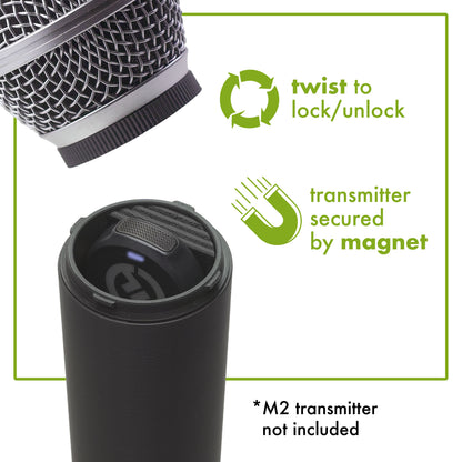 Hollyland Lark M2 Classic Interview Handle Adapter