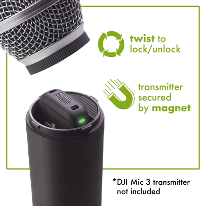 DJI Mic 3 - Pro Interview Handle
