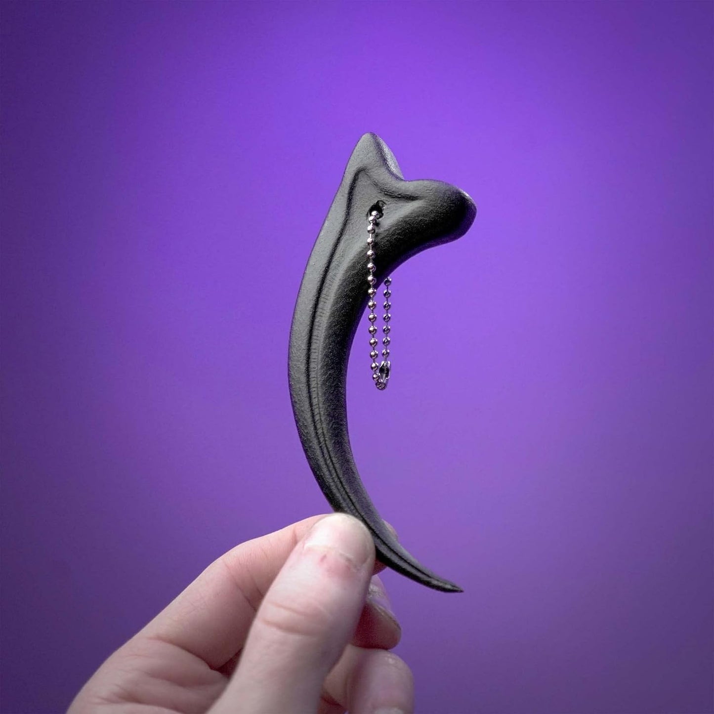 Raptor Claw Keychain - 5" Dinosaur Fossil Replica - Jurassic Velociraptor