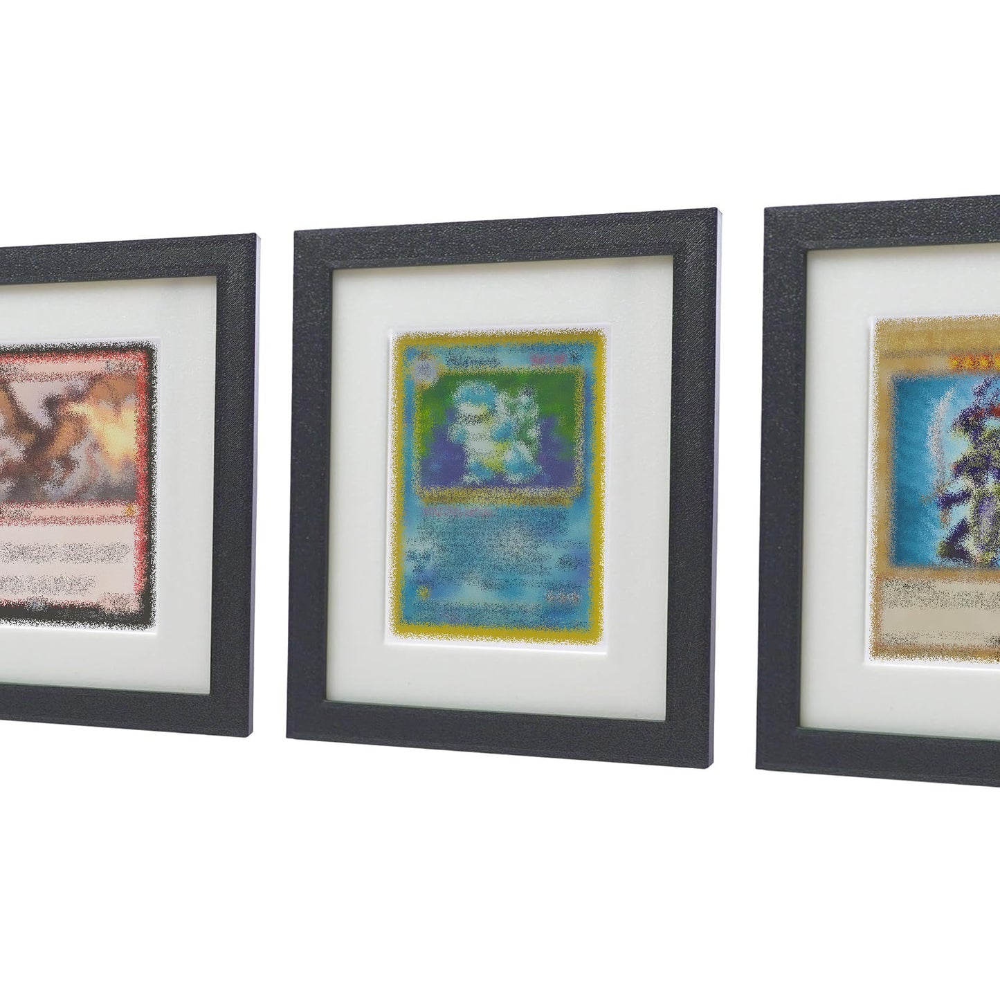 Trading Card Matte Art Frame -- Top Loader Protective Wall-Mountable & Standing Display Case