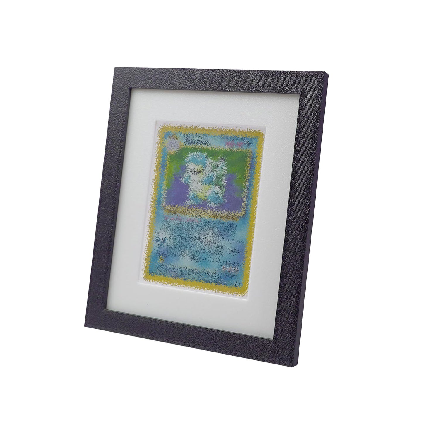 Trading Card Matte Art Frame -- Top Loader Protective Wall-Mountable & Standing Display Case