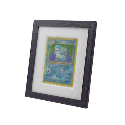Trading Card Matte Art Frame -- Top Loader Protective Wall-Mountable & Standing Display Case
