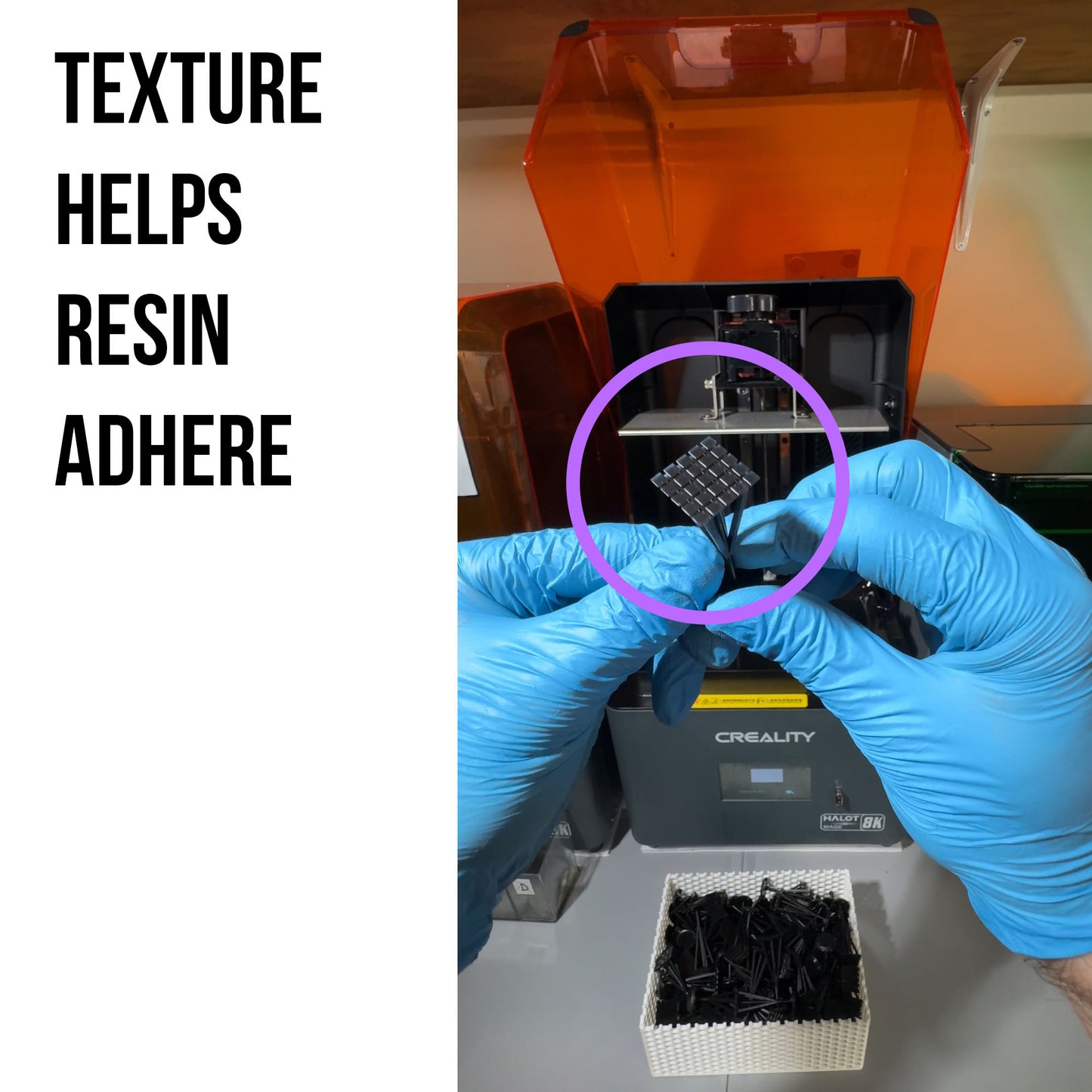 Resin 3D Printer Vat Cleaning Tool