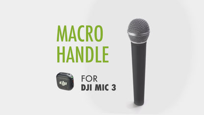DJI Mic 3 - Pro Interview Handle